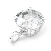 3.06 Carats Lab Grown Diamond 14K Gold Pendant