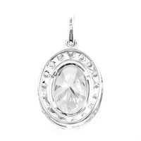 2.31 Carats Lab Grown Diamond 14K Gold Pendant