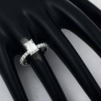 2.28 Carats Lab Grown Diamond 14K Gold Ring