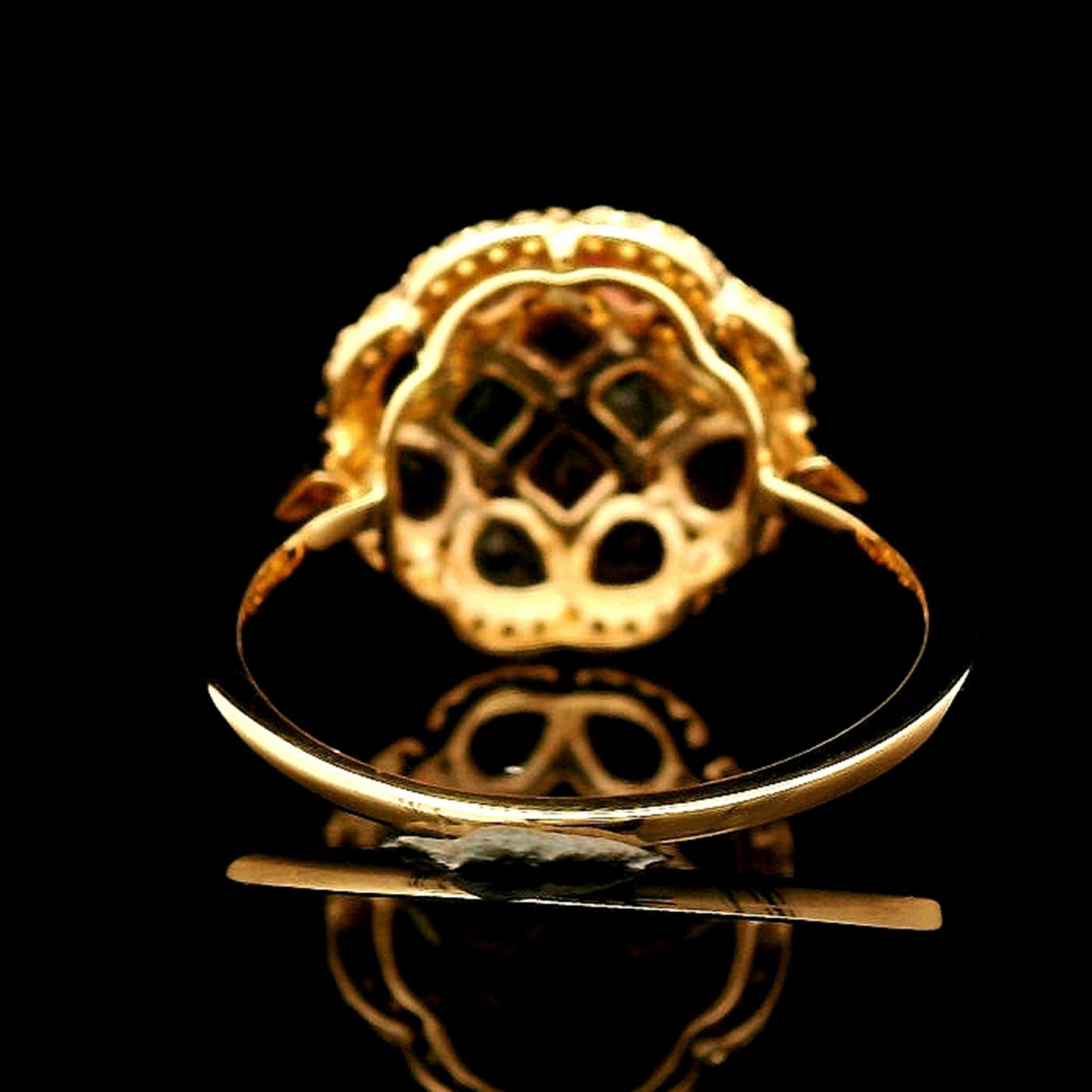 1.95 Ct Square Tourmaline 14K Gold Ring