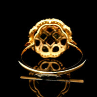 1.95 Ct Square Tourmaline 14K Gold Ring