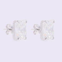 3.74 Carats Lab Grown Diamond 14K Gold Earrings