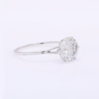 2.10 Carats Lab Grown Diamond 14K Gold Ring