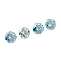 0.73 Blue Diamond Round Loose Gemstone