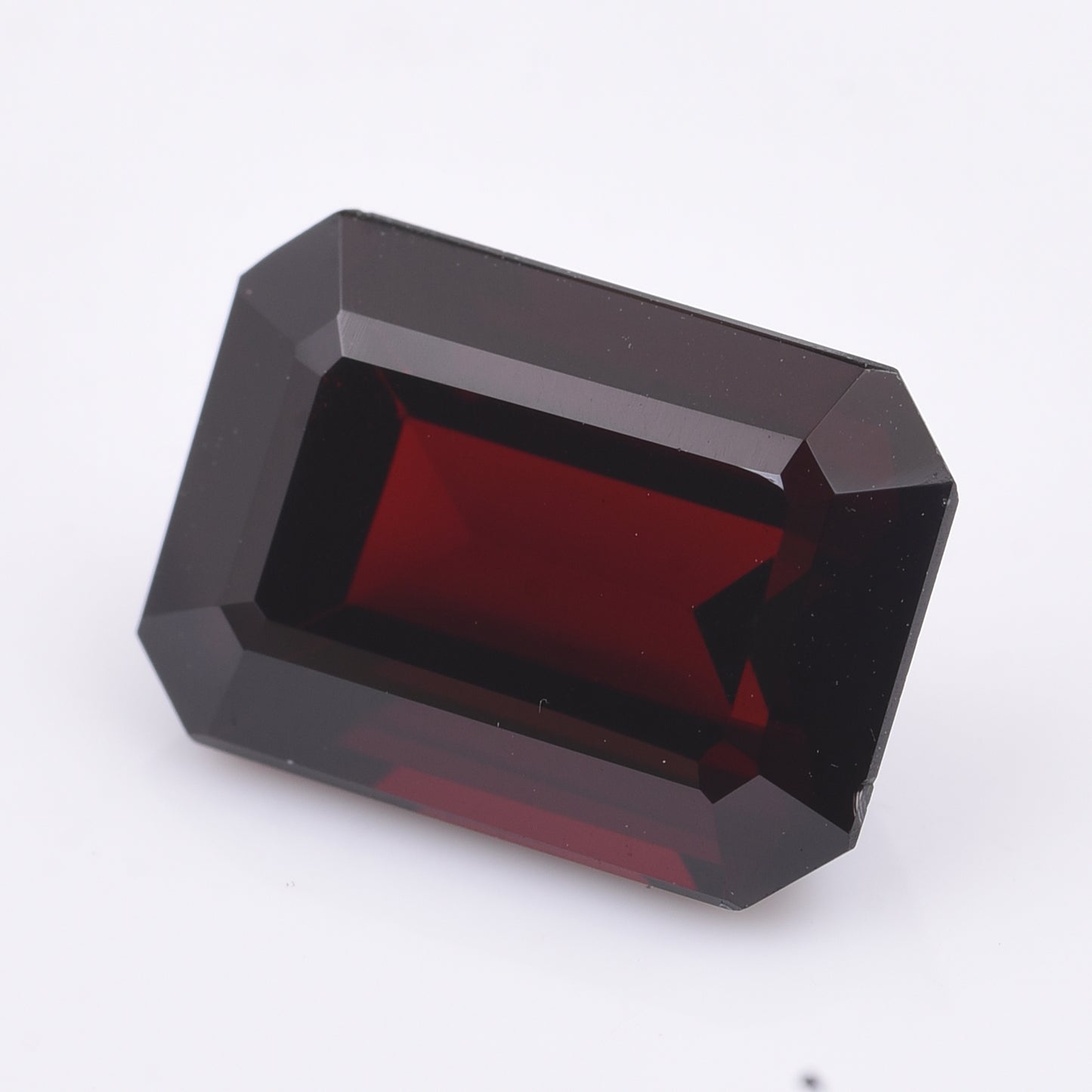 9.35 Natural Pyrope-Almandite Garnet Emerald Cut Gemstone