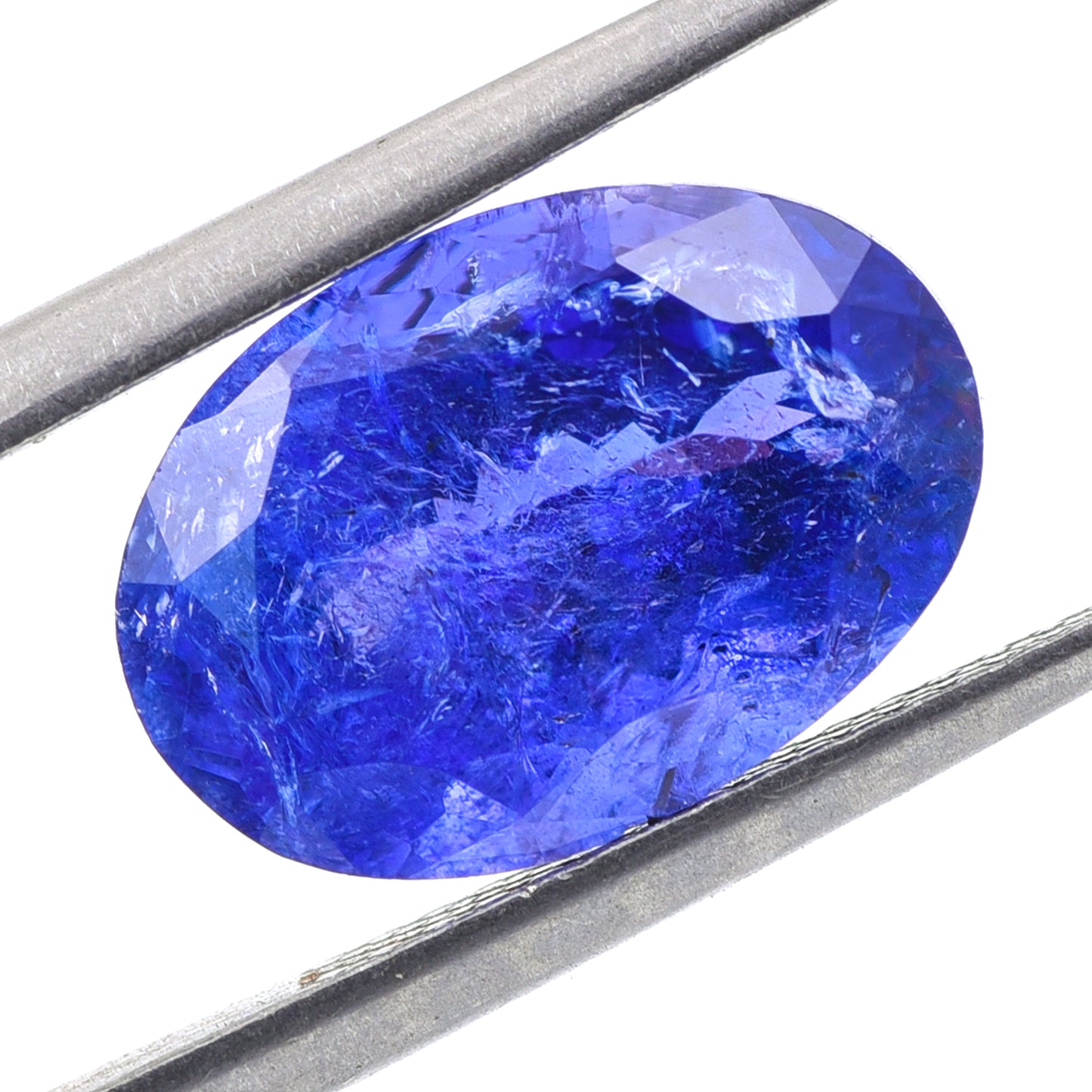 5.12 Natural Zoisite Tanzanite Oval Mixed Cut Gemstone