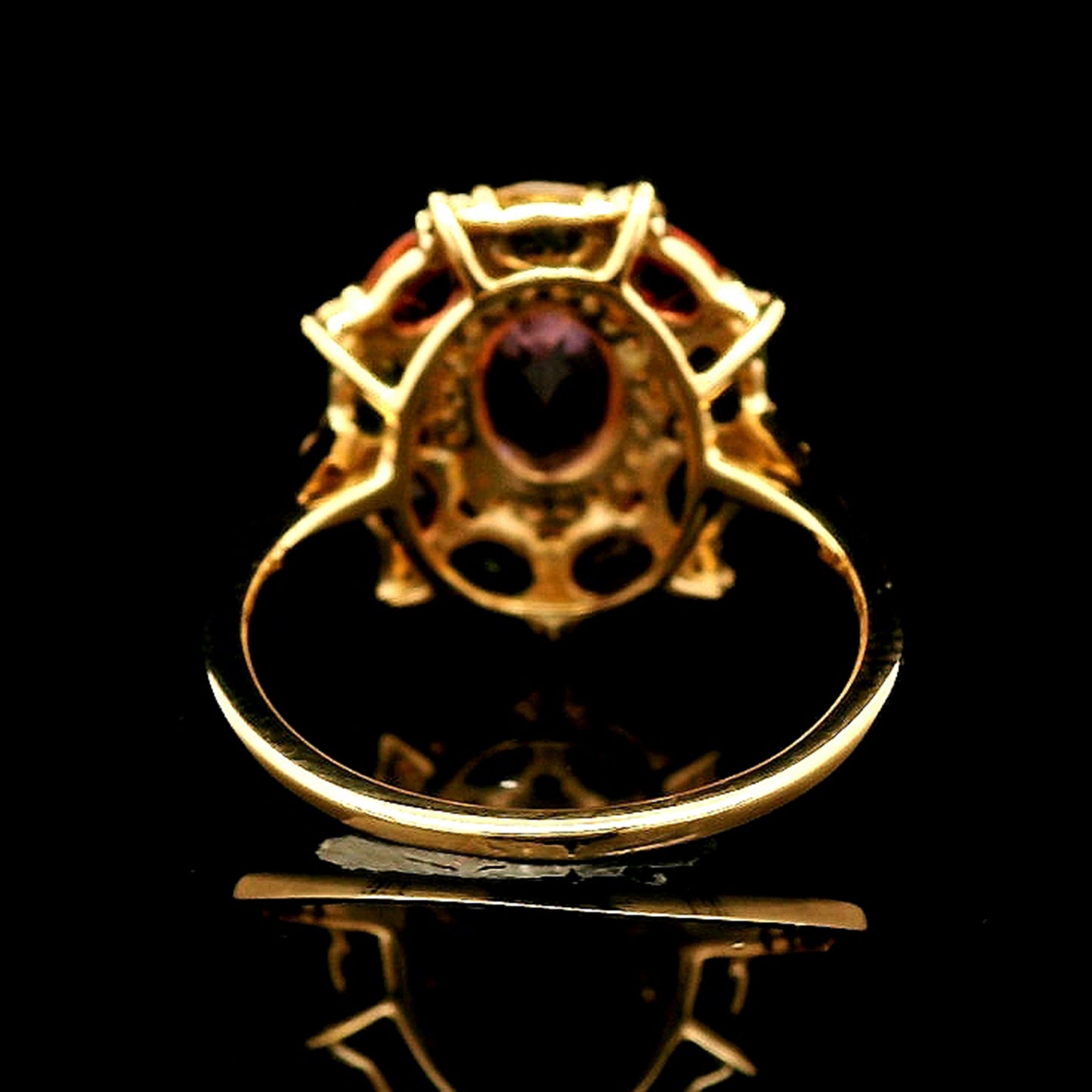 2.69 Ct Oval Tourmaline 14K Gold Ring