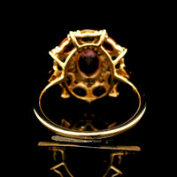 2.69 Ct Oval Tourmaline 14K Gold Ring