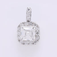 2.43 Carats Lab Grown Diamond 14K Gold Pendant