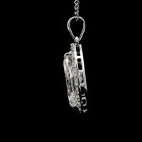 2.37 Carats Lab Grown Diamond 14K Gold Pendant