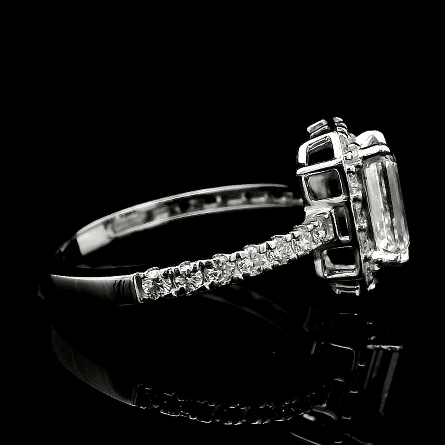 2.00 Carats Lab Grown Diamond 14K Gold Ring