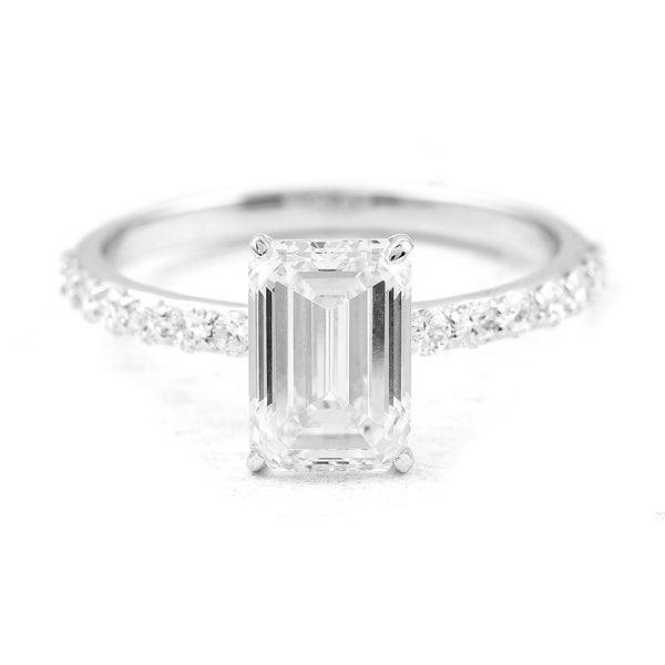 2.27 Carats Lab Grown Diamond 14K Gold Ring