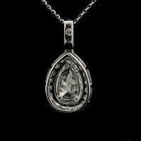 2.26 Carats Lab Grown Diamond 14K Gold Pendant