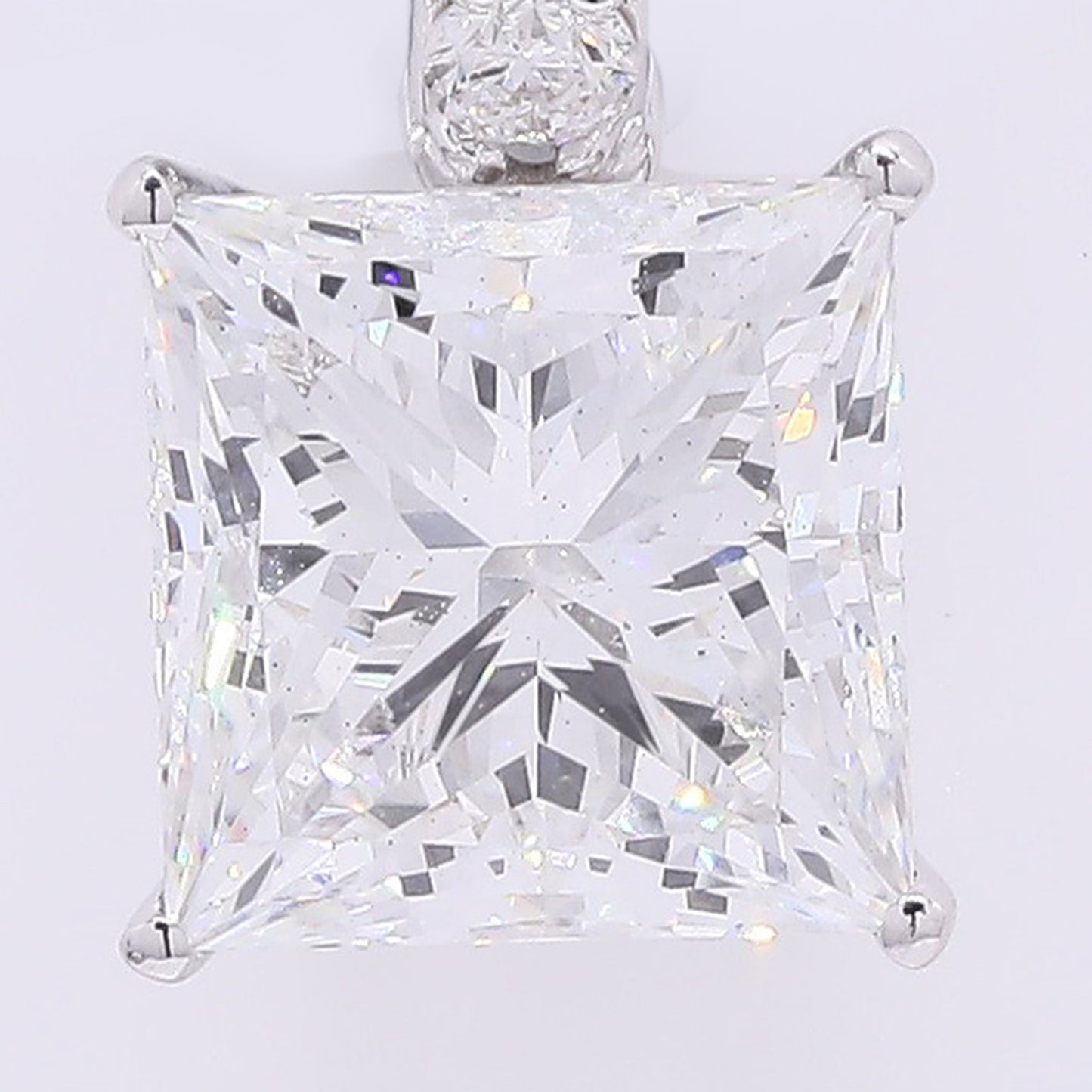 2.01 Carats Lab Grown Diamond 14K Gold Pendant