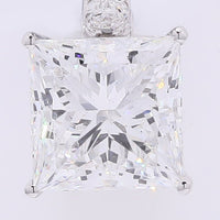 2.01 Carats Lab Grown Diamond 14K Gold Pendant