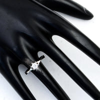 0.39 Ct Cubic Zirconia 925 Sterling Silver Ring