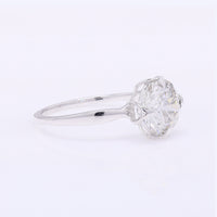 2.18 Carats Lab Grown Diamond 14K Gold Ring