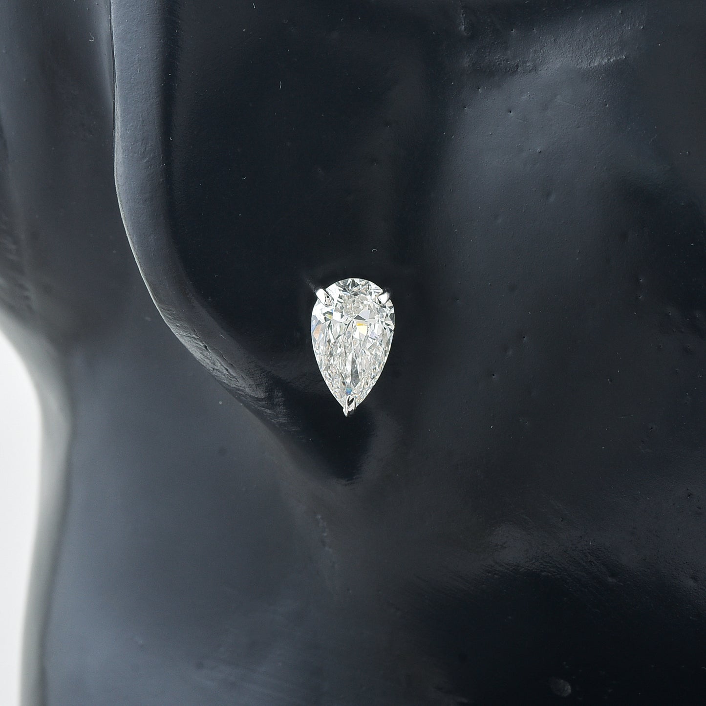 2.98 Carats Lab Grown Diamond 14K Gold Earrings