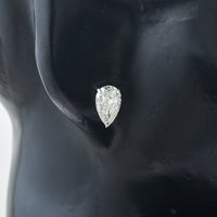 2.98 Carats Lab Grown Diamond 14K Gold Earrings