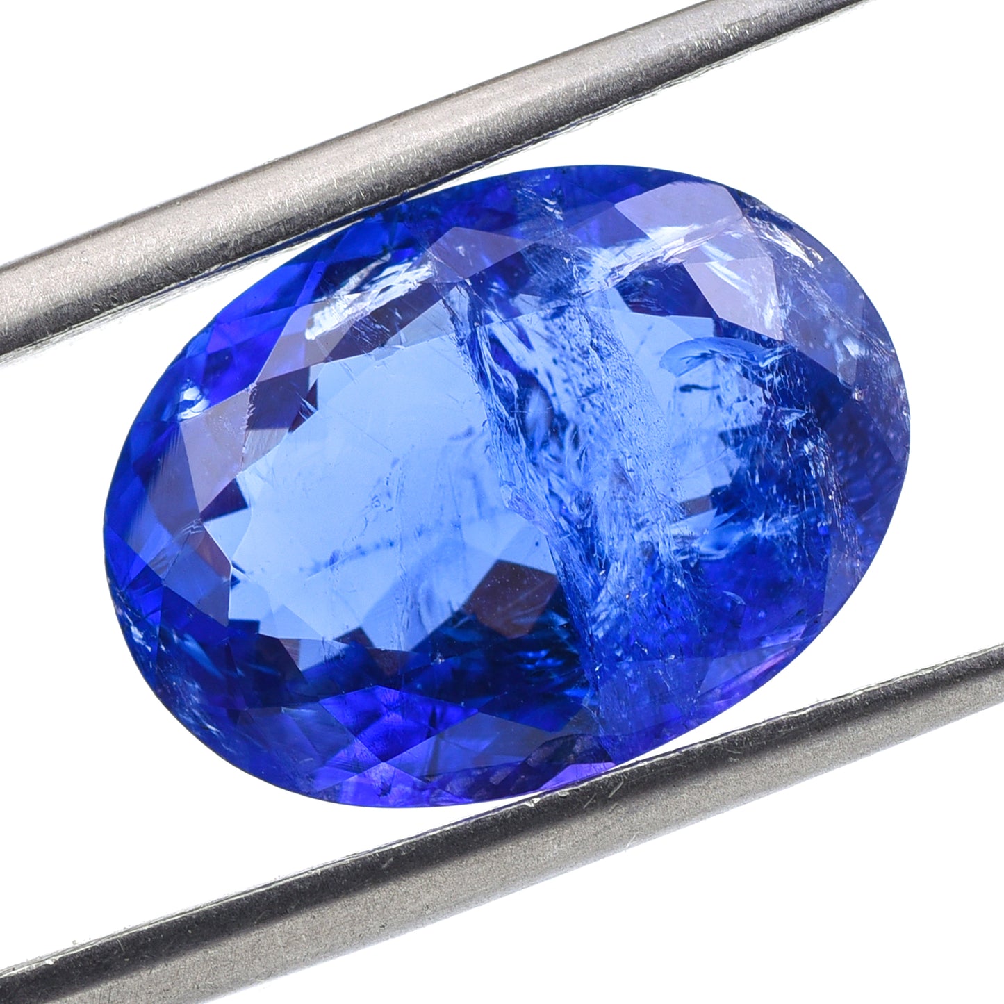 7.14 Natural Zoisite Tanzanite Oval Mixed Cut Gemstone