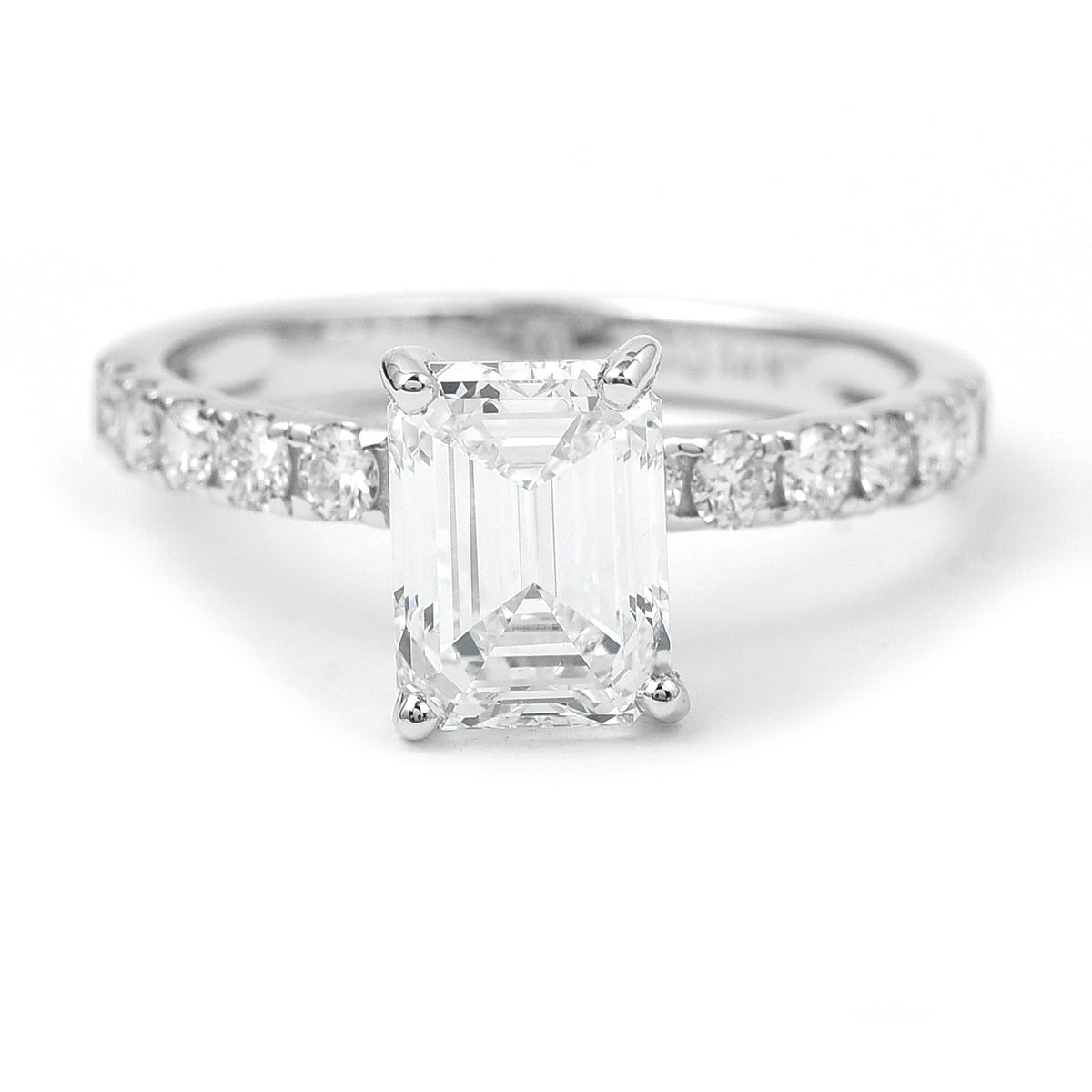 2.38 Carats Lab Grown Diamond 14K Gold Ring