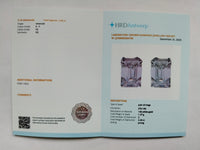 2.45 Carats Lab Grown Diamond 14K Gold Earrings