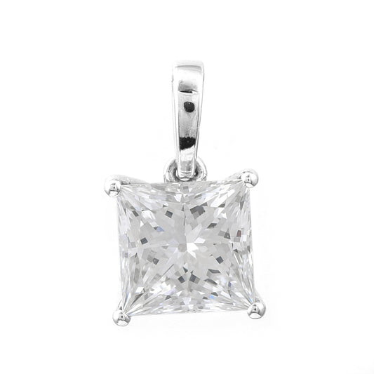 2.05 Carats Lab Grown Diamond 14K Gold Pendant
