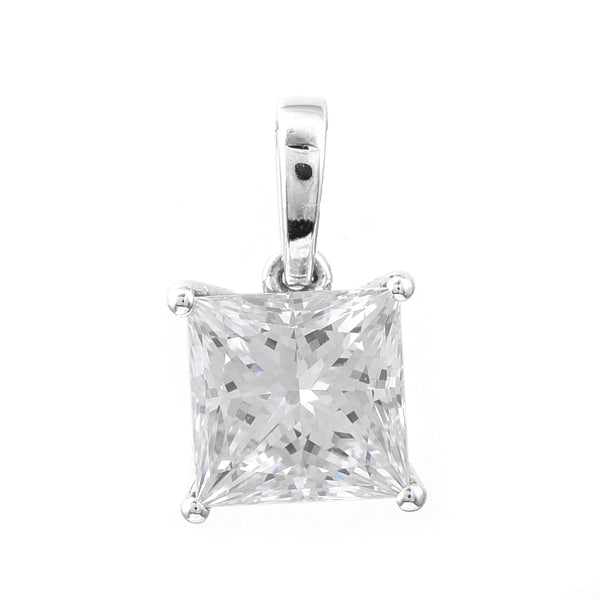 2.05 Carats Lab Grown Diamond 14K Gold Pendant