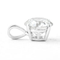2.23 Carats Lab Grown Diamond 14K Gold Pendant