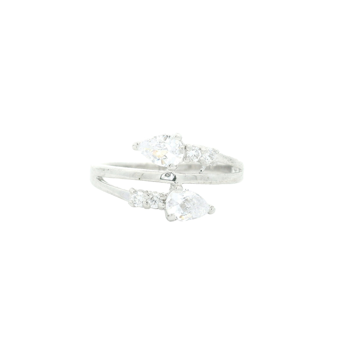 1.25 Ct Cubic Zirconia 925 Sterling Silver Ring