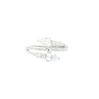 1.25 Ct Cubic Zirconia 925 Sterling Silver Ring