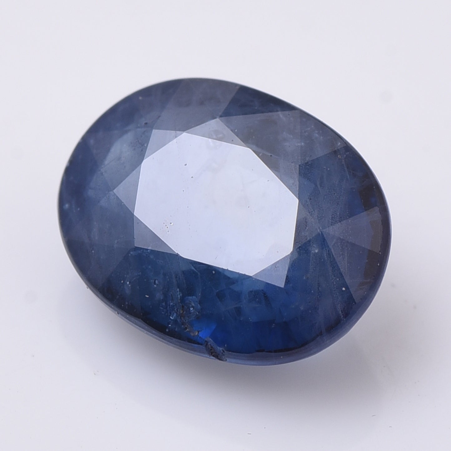 2.42 Natural Corundum Sapphire Oval Mixed Cut Gemstone