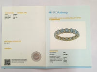 4.23 Carats Lab Grown Diamond 14K Gold Ring