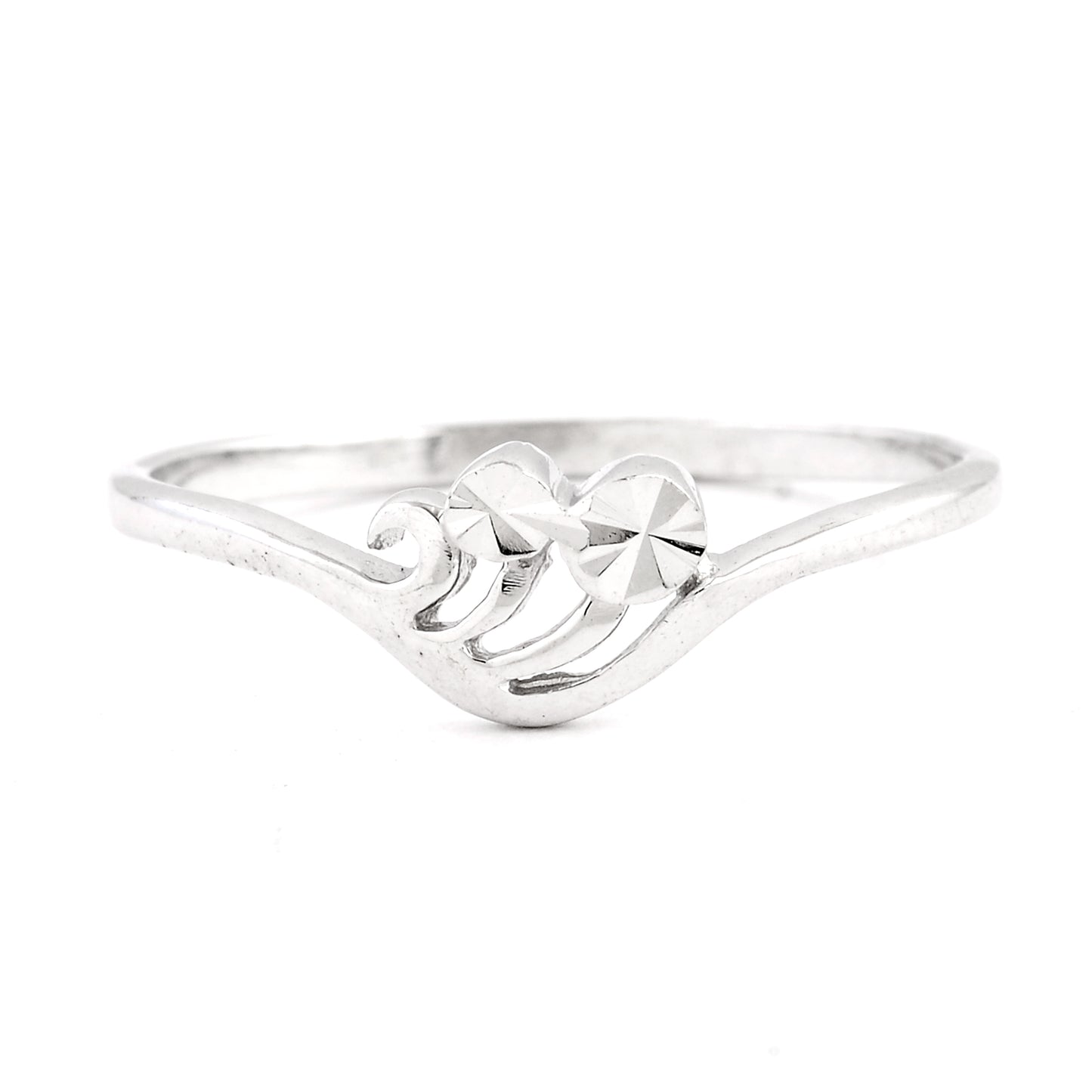 0.00 Ct Plain 925 Sterling Silver Ring