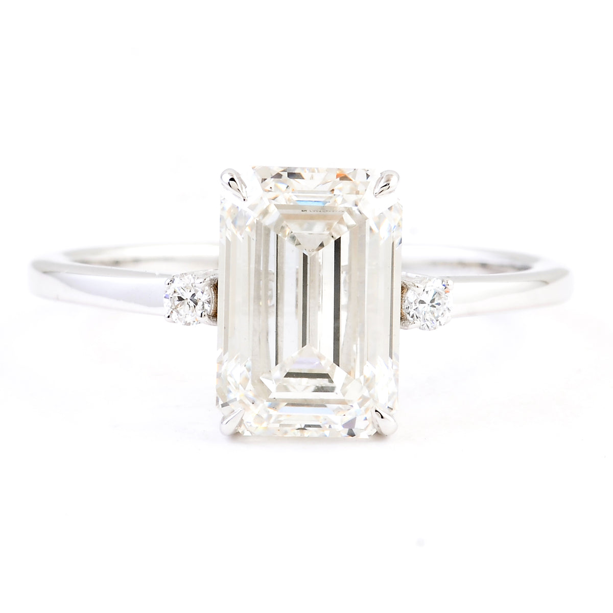 3.01 Carats Lab Grown Diamond 14K Gold Ring
