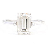3.01 Carats Lab Grown Diamond 14K Gold Ring