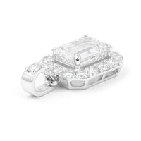 2.56 Carats Lab Grown Diamond 14K Gold Pendant
