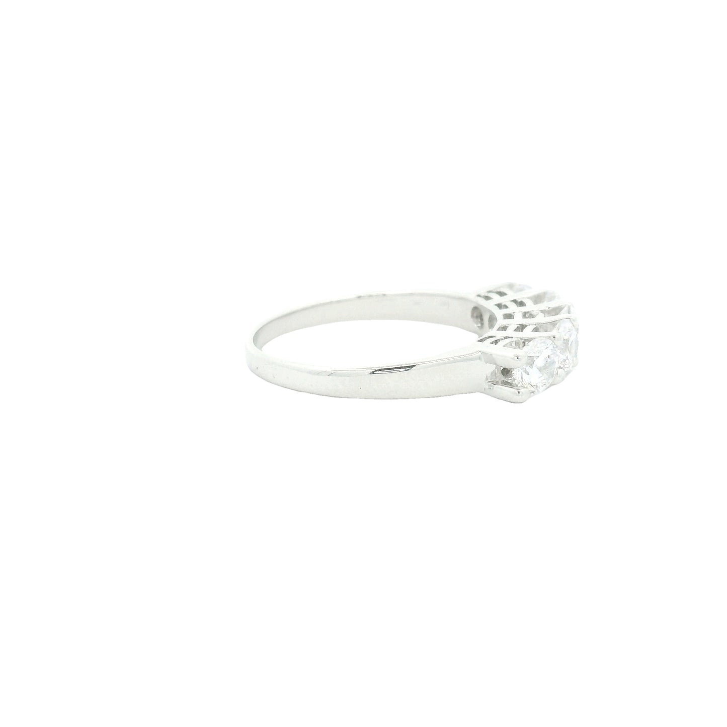 3.75 Ct Cubic Zirconia 925 Sterling Silver Ring