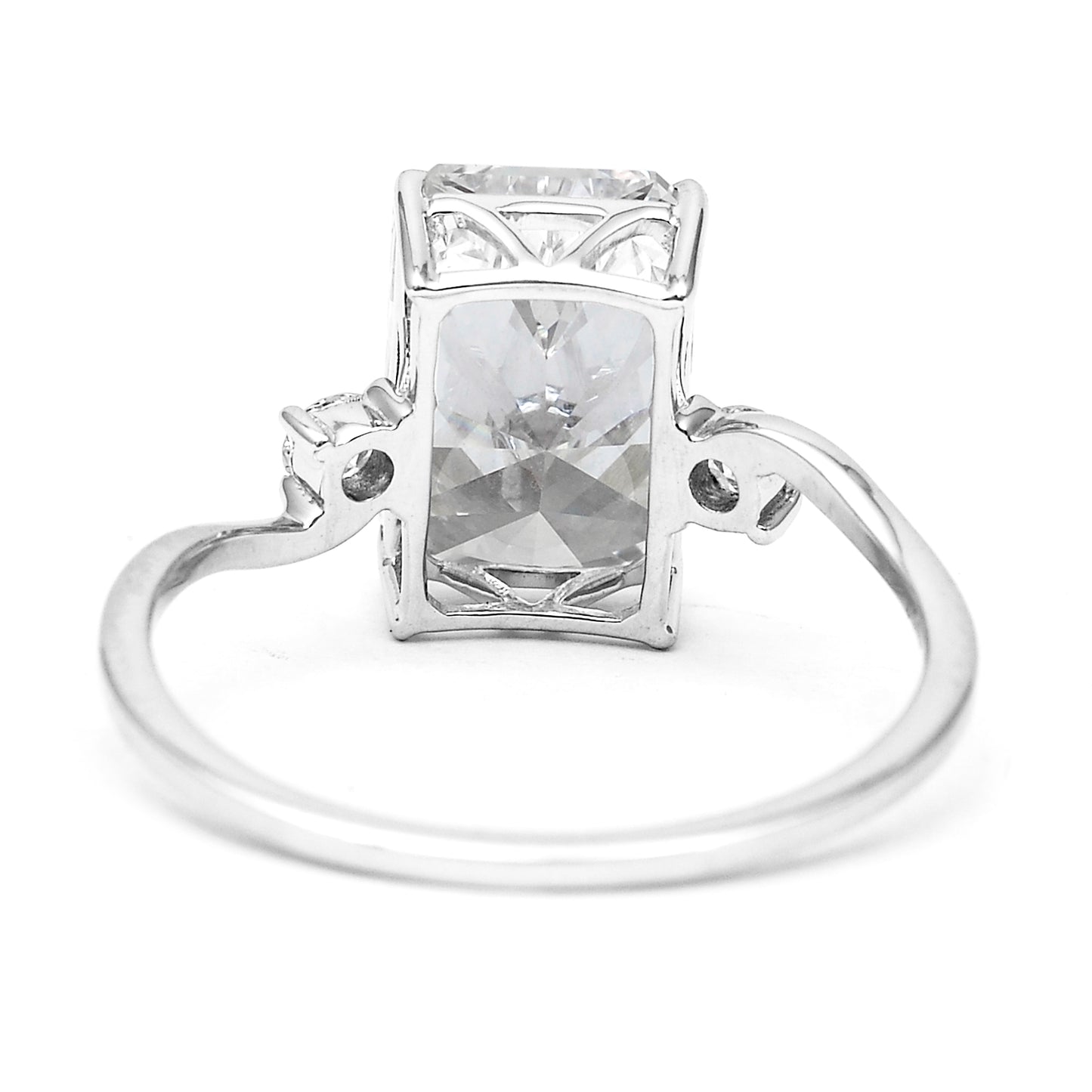 3.32 Carats Lab Grown Diamond 14K Gold Ring