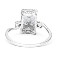 3.32 Carats Lab Grown Diamond 14K Gold Ring