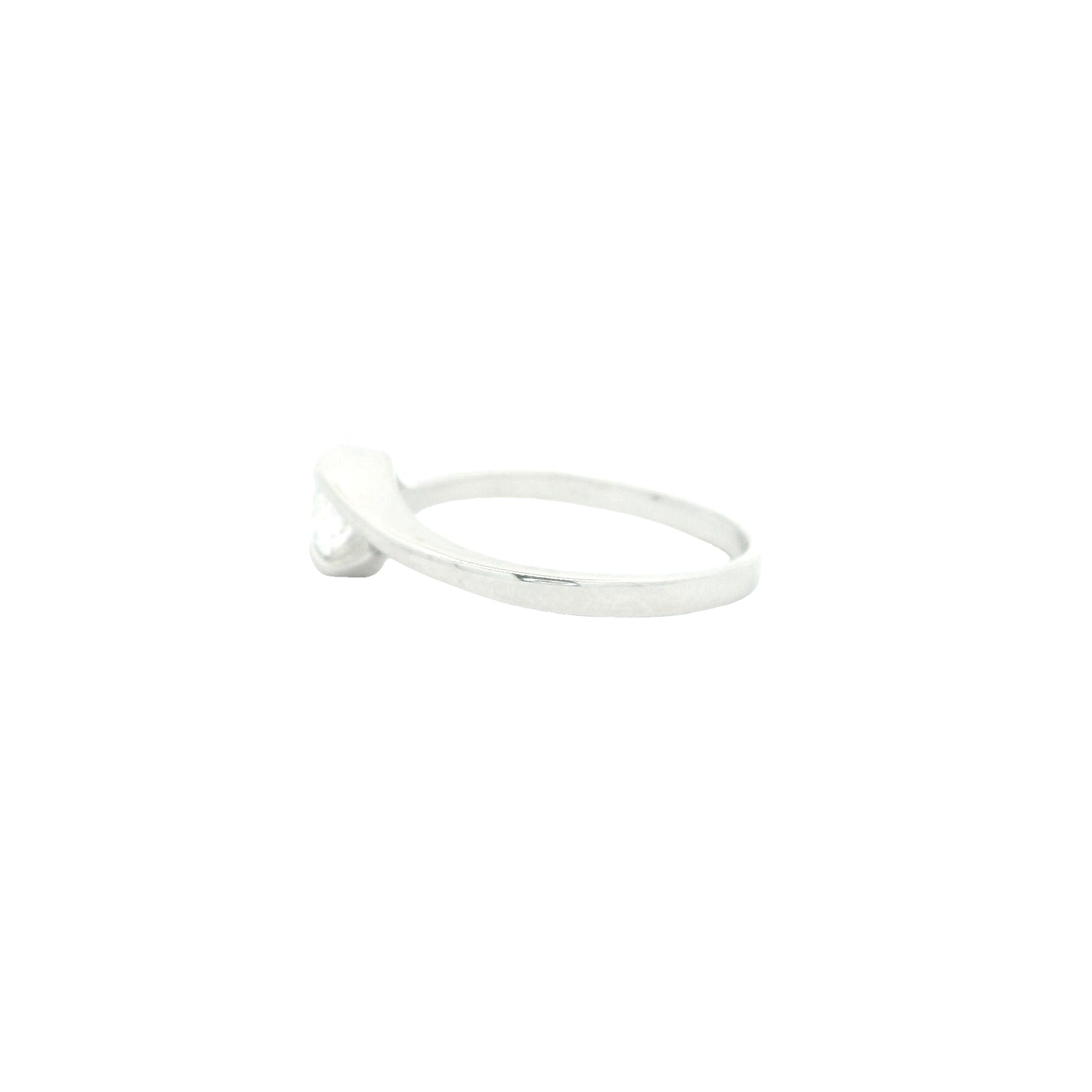 0.68 Ct Cubic Zirconia 925 Sterling Silver Ring