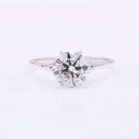 2.05 Carats Lab Grown Diamond 14K Gold Ring