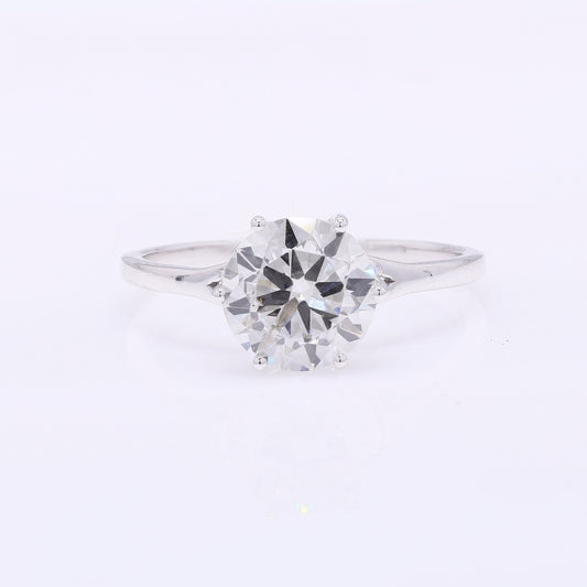 2.05 Carats Lab Grown Diamond 14K Gold Ring