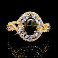 2.45 Ct Oval Tourmaline 14K Gold Ring