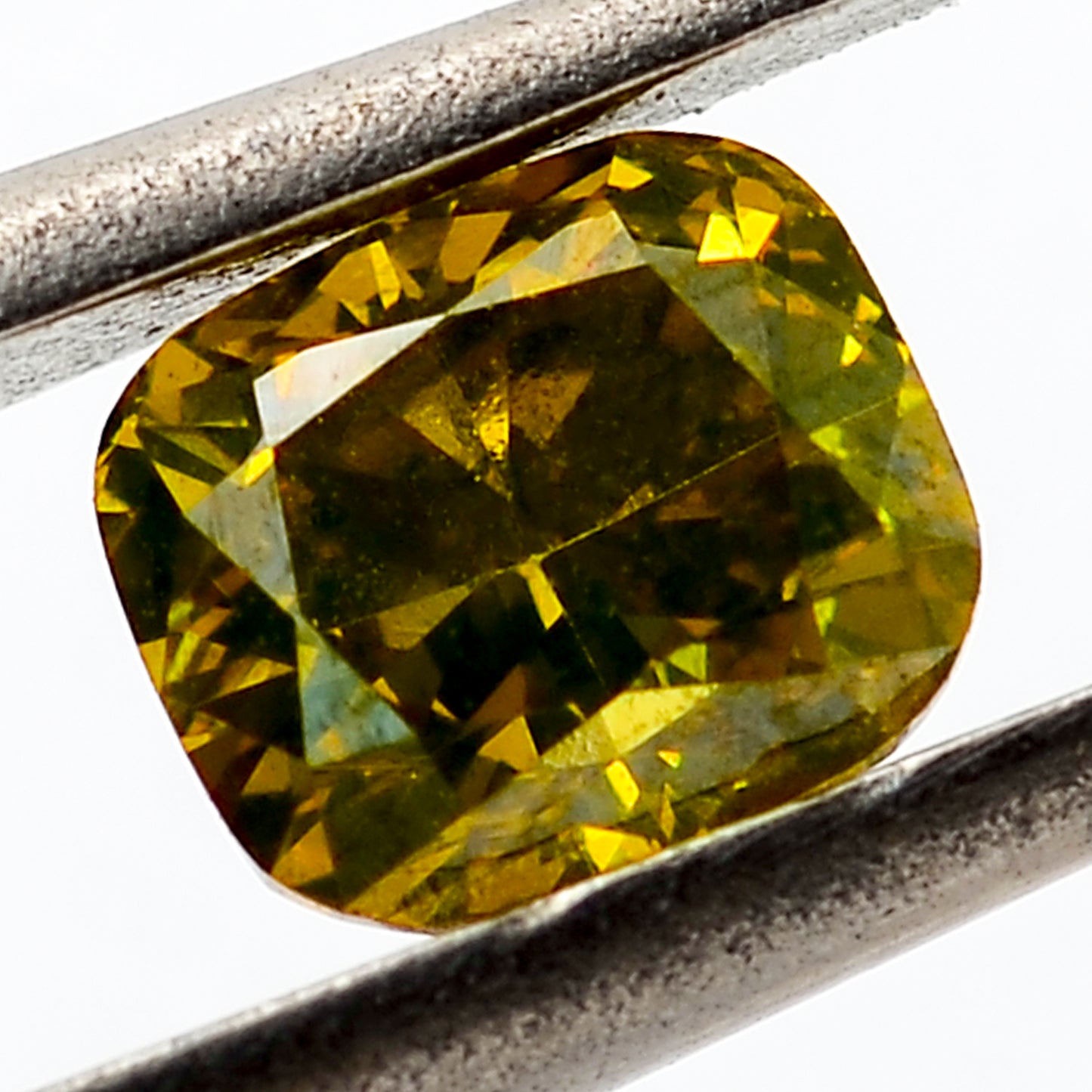 0.31 Yellow Diamond Octagon Loose Diamond