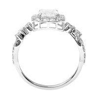 2.65 Carats Lab Grown Diamond 14K Gold Ring
