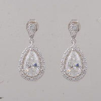 2.58 Carats Lab Grown Diamond 14K Gold Earrings