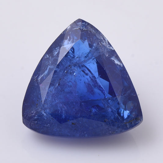 9.44 Natural Zoisite Tanzanite Triangular Mixed Cut Gemstone