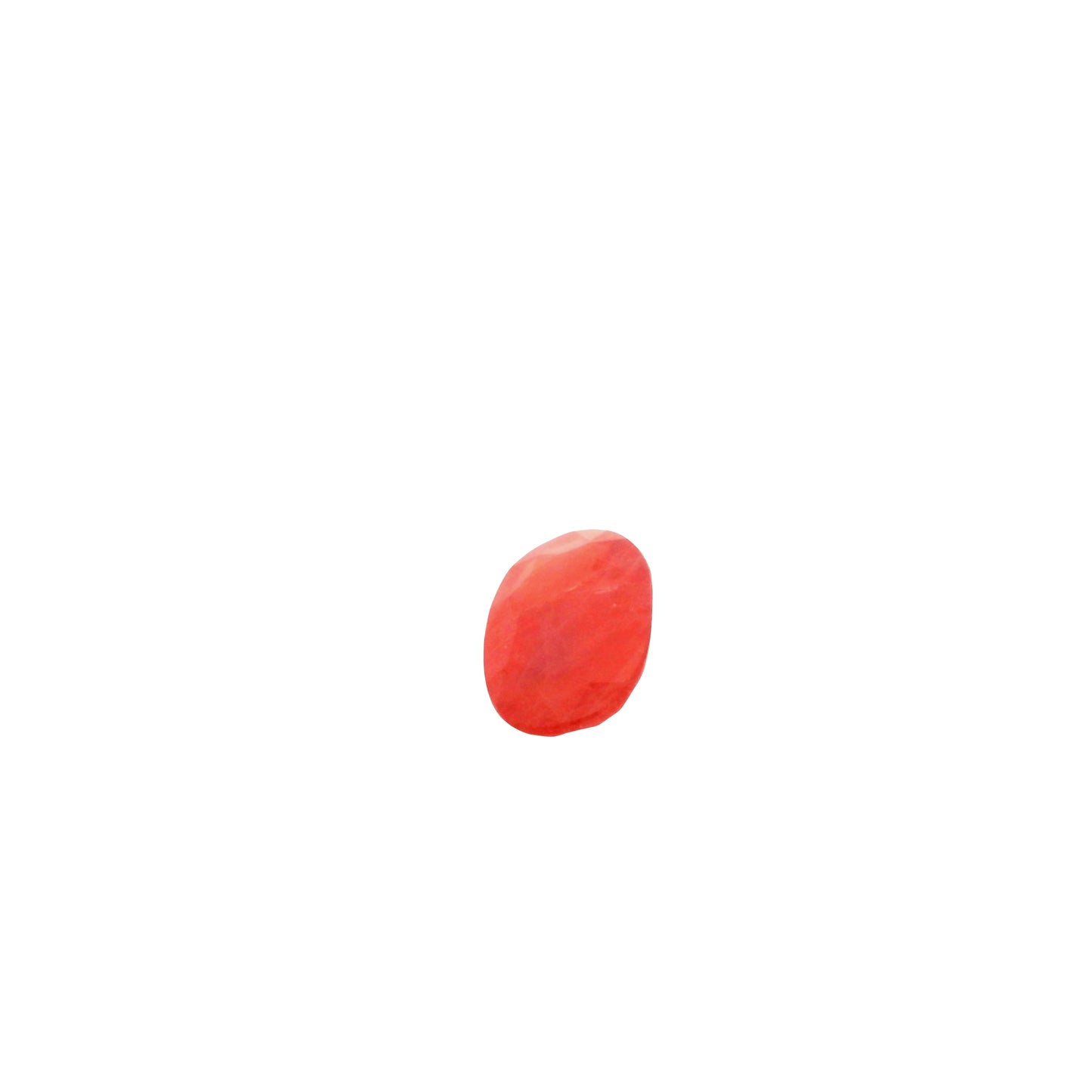 2.71 Orange Sapphire Oval Gemstone