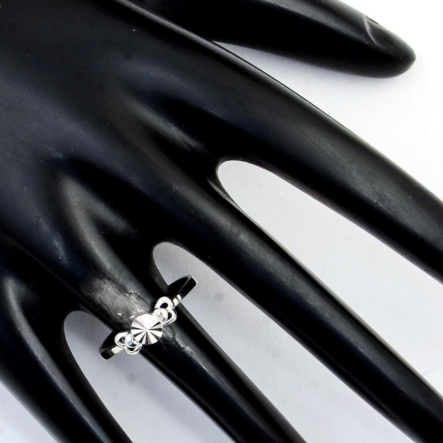 0.00 Ct Plain 925 Sterling Silver Ring